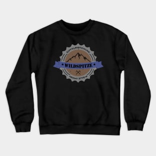 Gipfelbesteigung Wildspitze Height 3770 m " Crewneck Sweatshirt